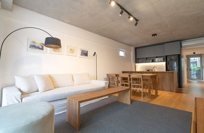 Rent of a modern furnished 2-room apartment, Recoleta, Buenos Aires, Argentina